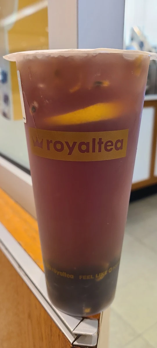 passion fruit green tea 满杯百香果